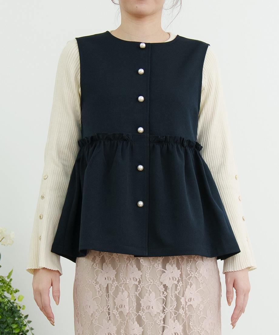 ウーリッシュウエストペプラムベスト