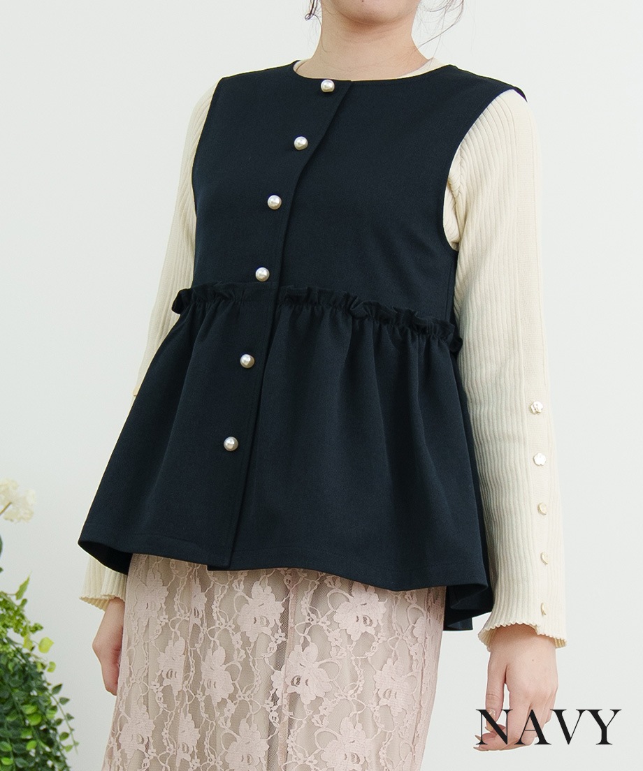 ウーリッシュウエストペプラムベスト