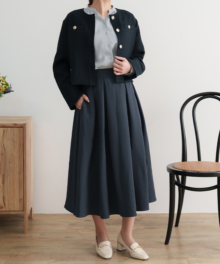 キーネックブラウス（2025SS)