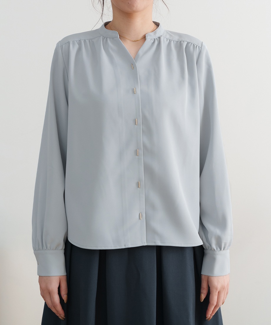 キーネックブラウス（2025SS)