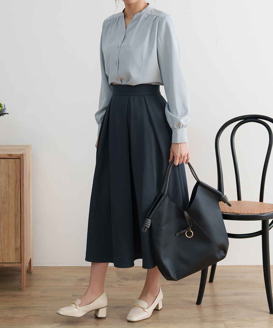 キーネックブラウス（2025SS)