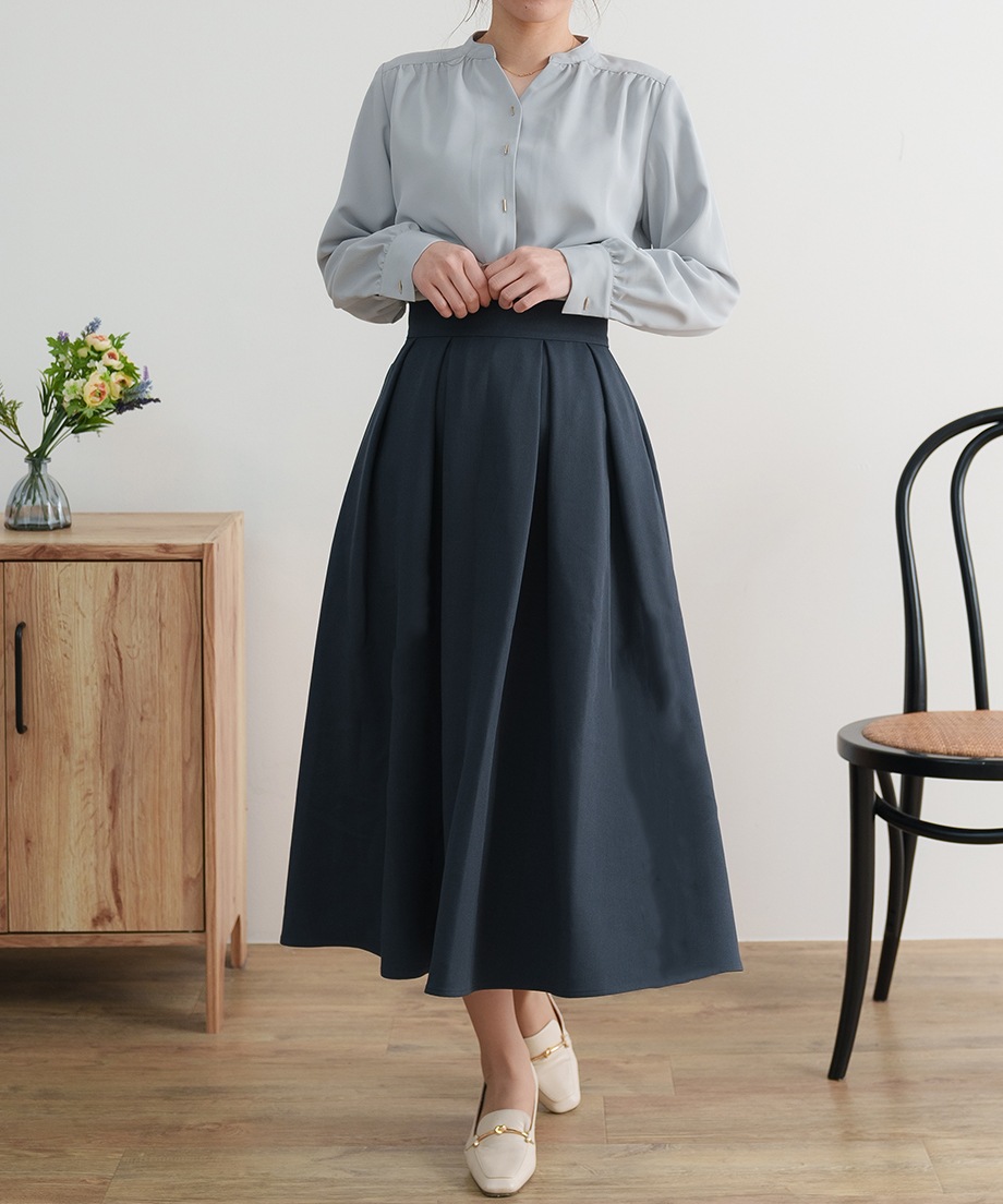 キーネックブラウス（2025SS)