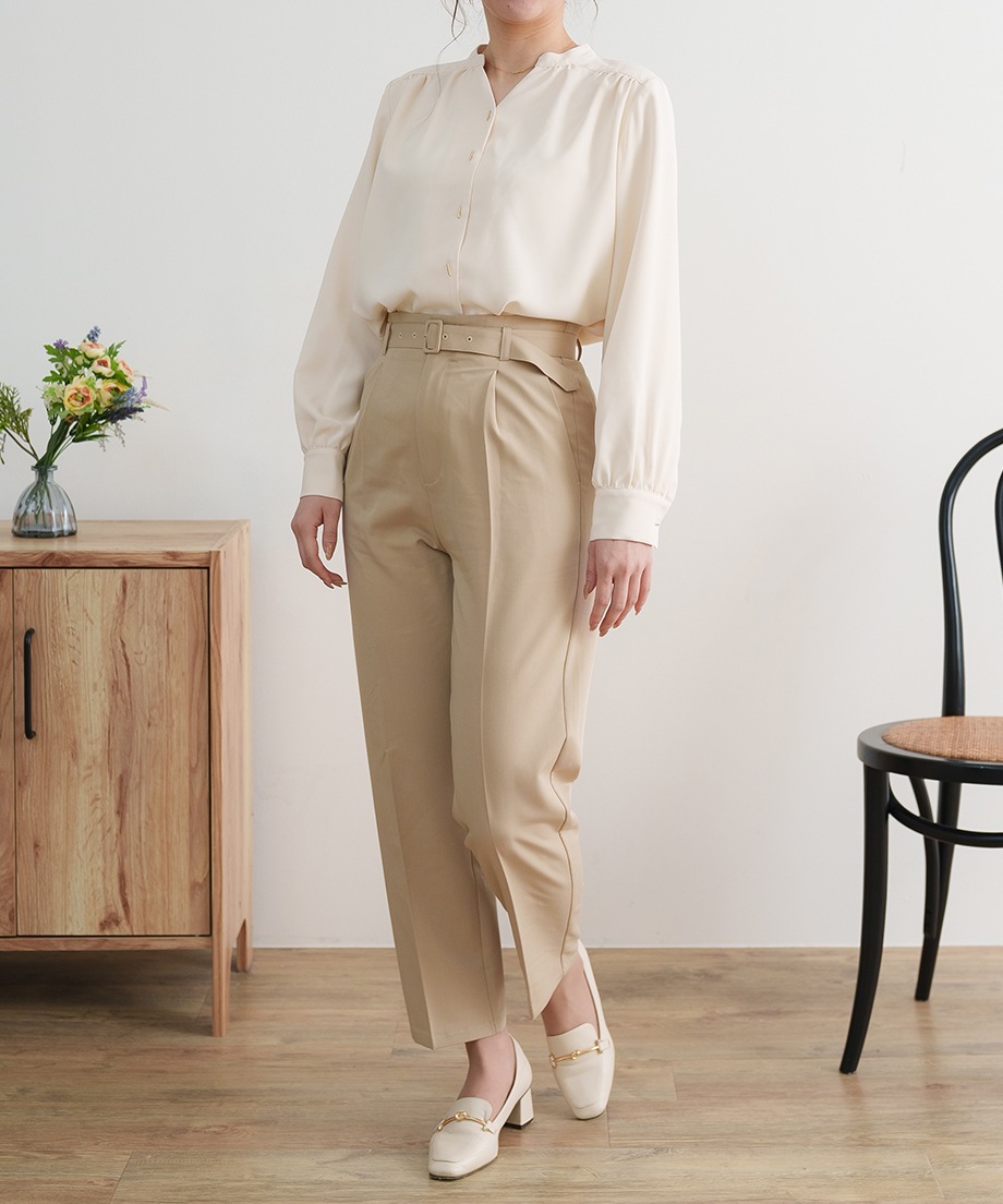 キーネックブラウス（2025SS)