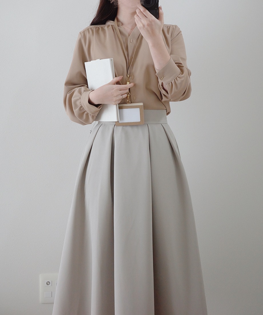 キーネックブラウス（2025SS)