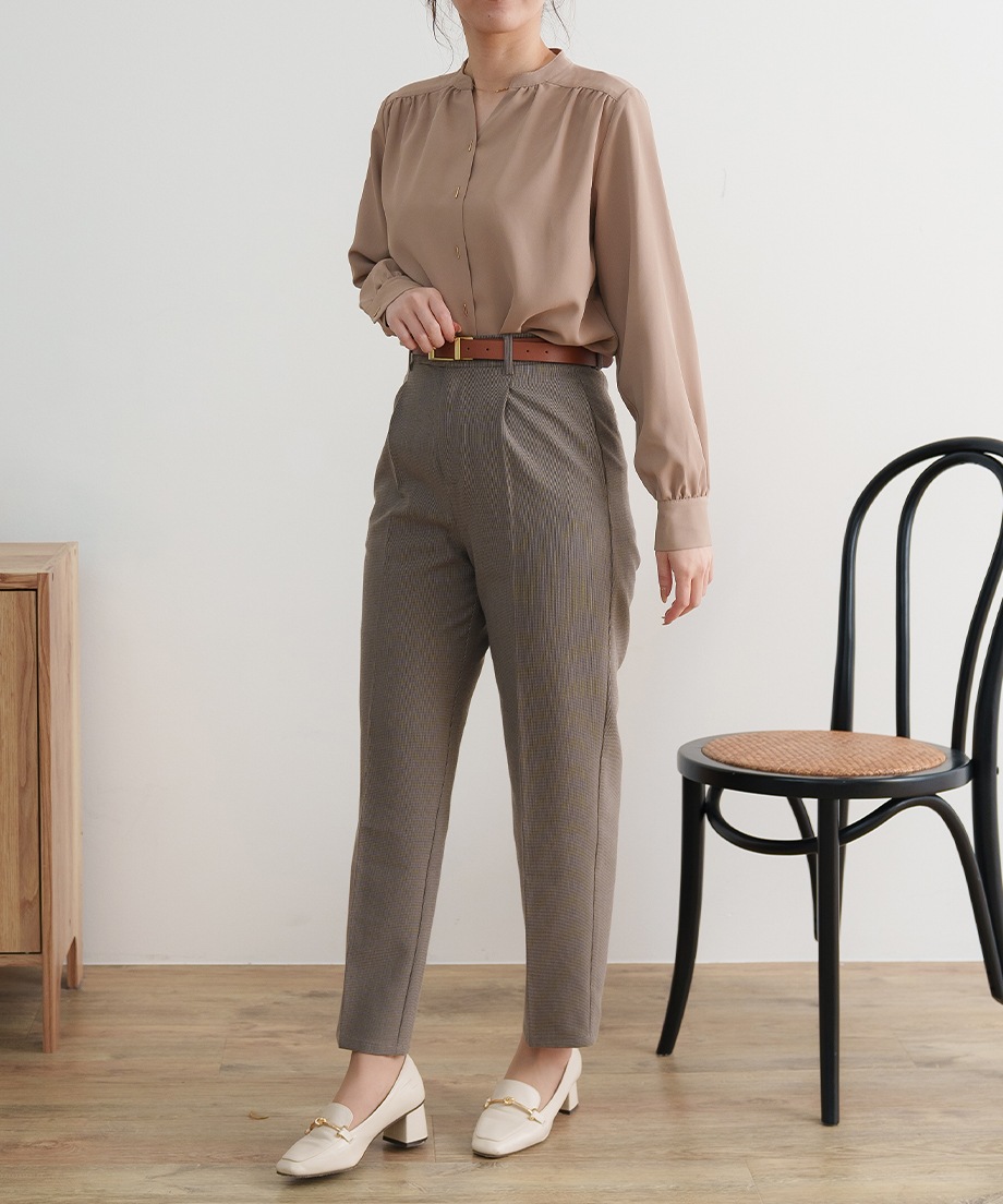 キーネックブラウス（2025SS)