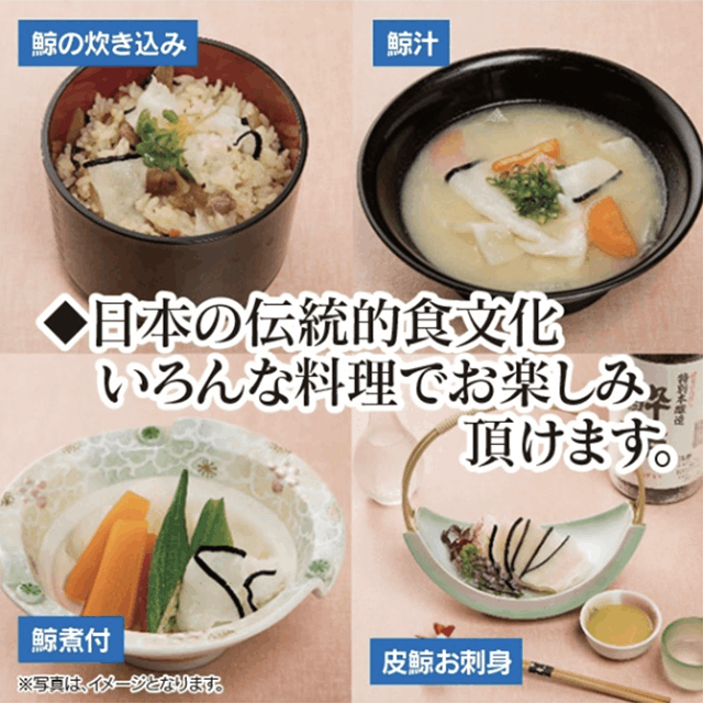 塩皮鯨ブロック100g×10袋セット