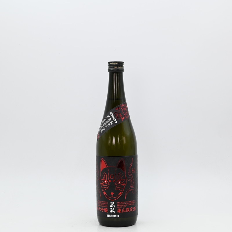 榮光冨士 純米大吟醸 無濾過生原酒 黒狐 720ml