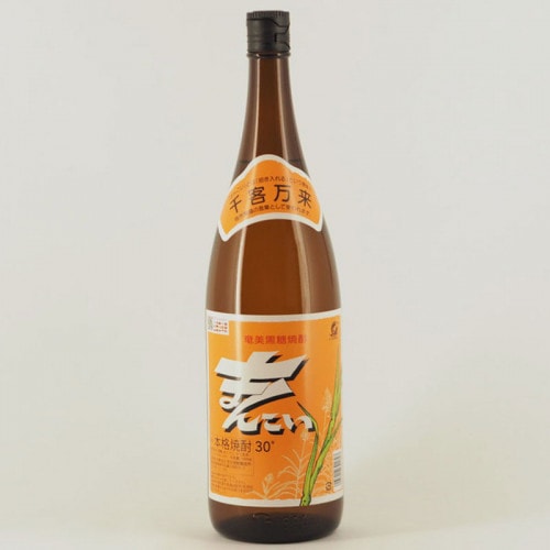 ♡もうすぐXmas！黒糖焼酎満月1.8ℓ 30度　昭和49年瓶詰め☆50年間熟成 満月 三年熟成 30度 1800ml（黒糖焼酎/まんげつ）酒商に