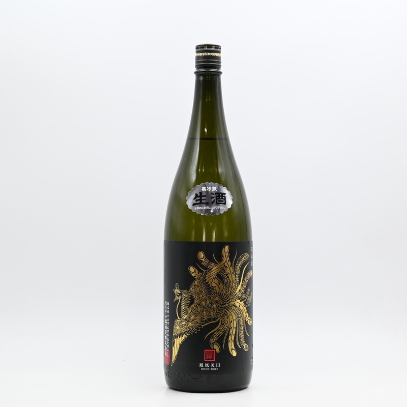 鳳凰美田 Black Phoenix(ブラックフェニックス) 純米吟醸 無濾過本生 1.8L