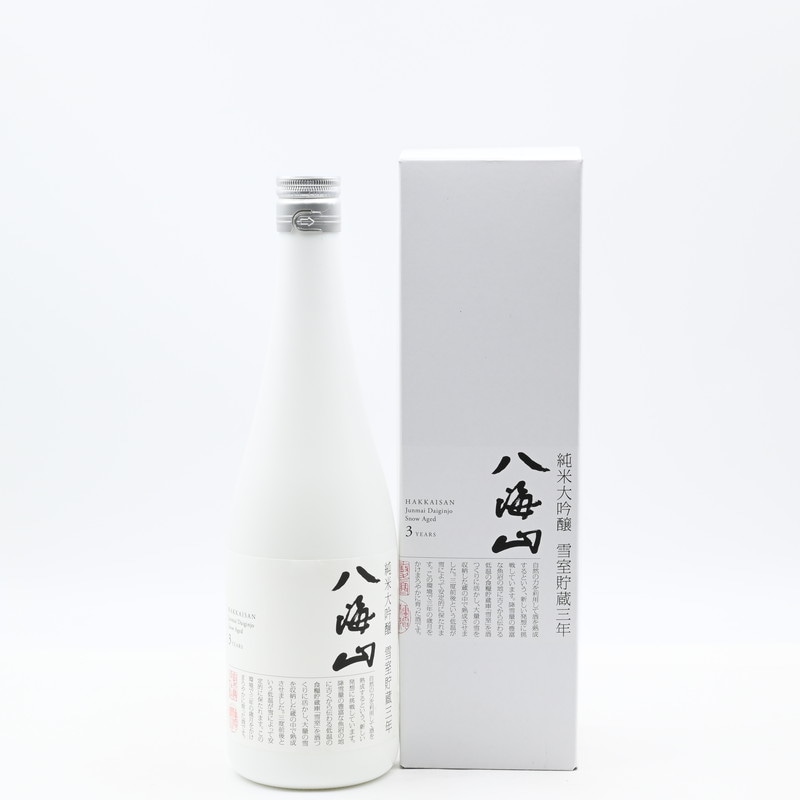 八海山 純米大吟醸 雪室貯蔵三年 720ml【箱入り】