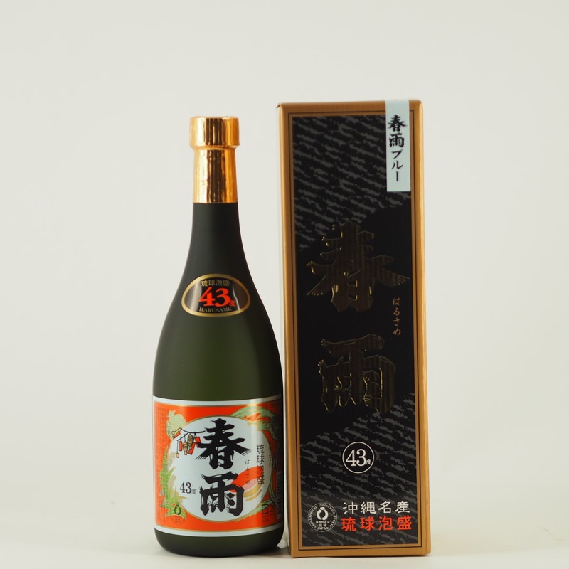 春雨 ブルー 43度 720ml【箱入り】