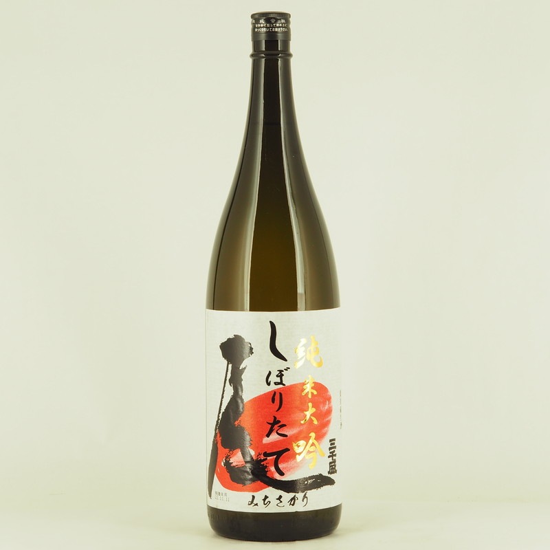 【元旦しぼり】【しぼりたて】【ミネアサヒ】1800ml 3本セット 三千盛 純米大吟醸 しぼりたて 1.8L
