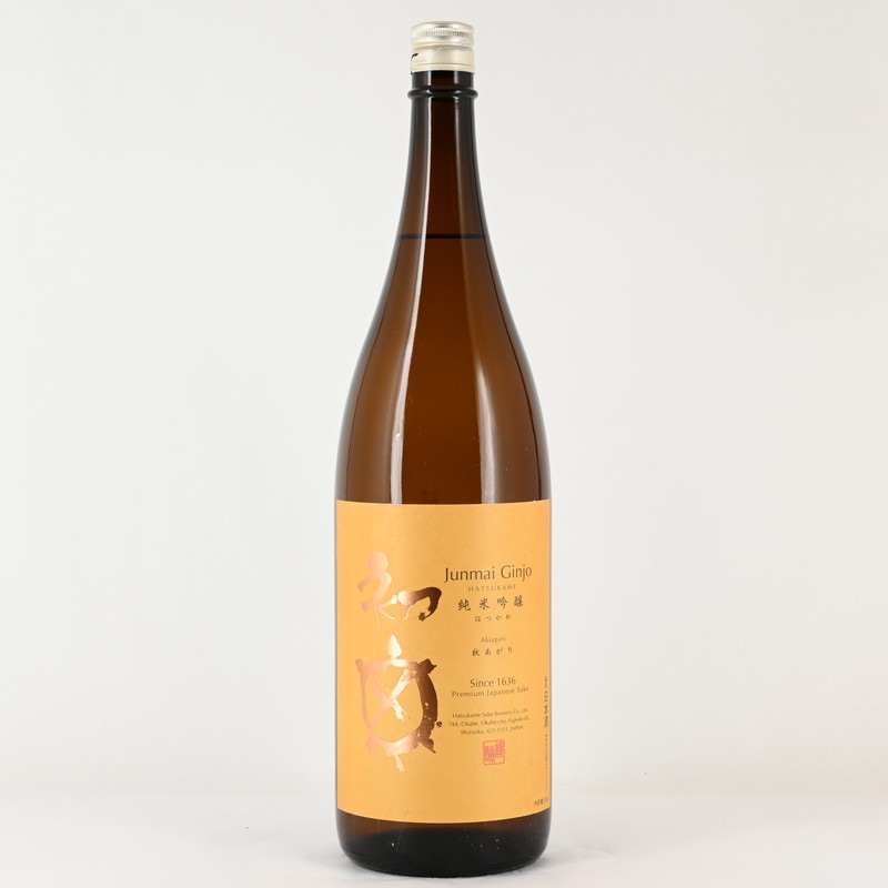 初亀 純米吟醸 秋あがり 1.8L