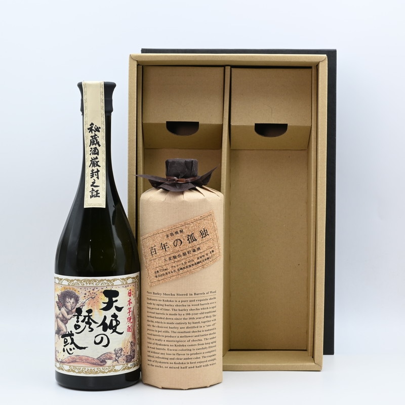 プレミア麦焼酎 百年の孤独 720ml　2本セット 百年の孤独・千年の眠り 720ml×2本セット 麦焼酎 飲み比べセット