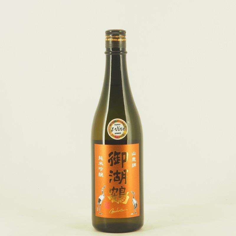 御湖鶴 純米吟醸 山恵錦 火入れ 720ml