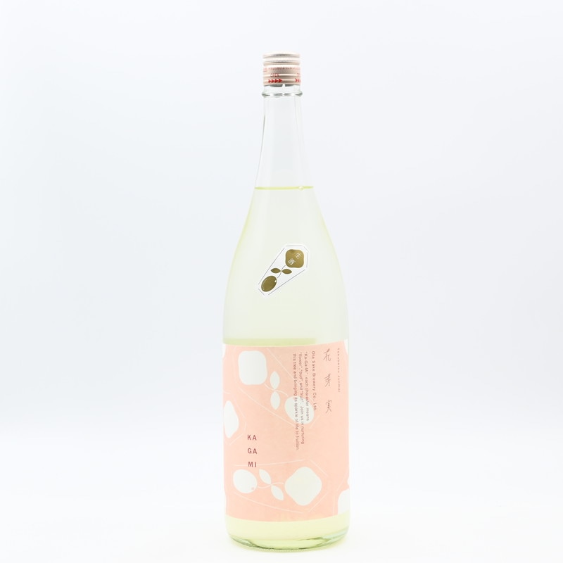 花芽実(かがみ) 特別純米 おりがらみ生原酒 SNOW BLOSSOM 1.8L