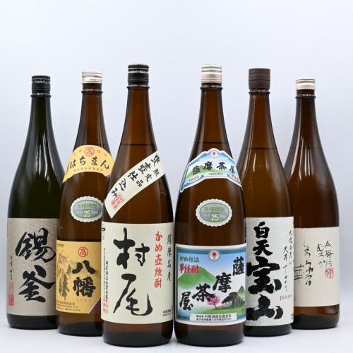 薩摩茶屋 かめ仕込 村尾酒造 芋焼酎 1800ml 6本セット ≪芋焼酎 薩摩茶屋 かめ仕込 村尾酒造 芋焼酎 1800ml 6本セット ≪芋焼酎