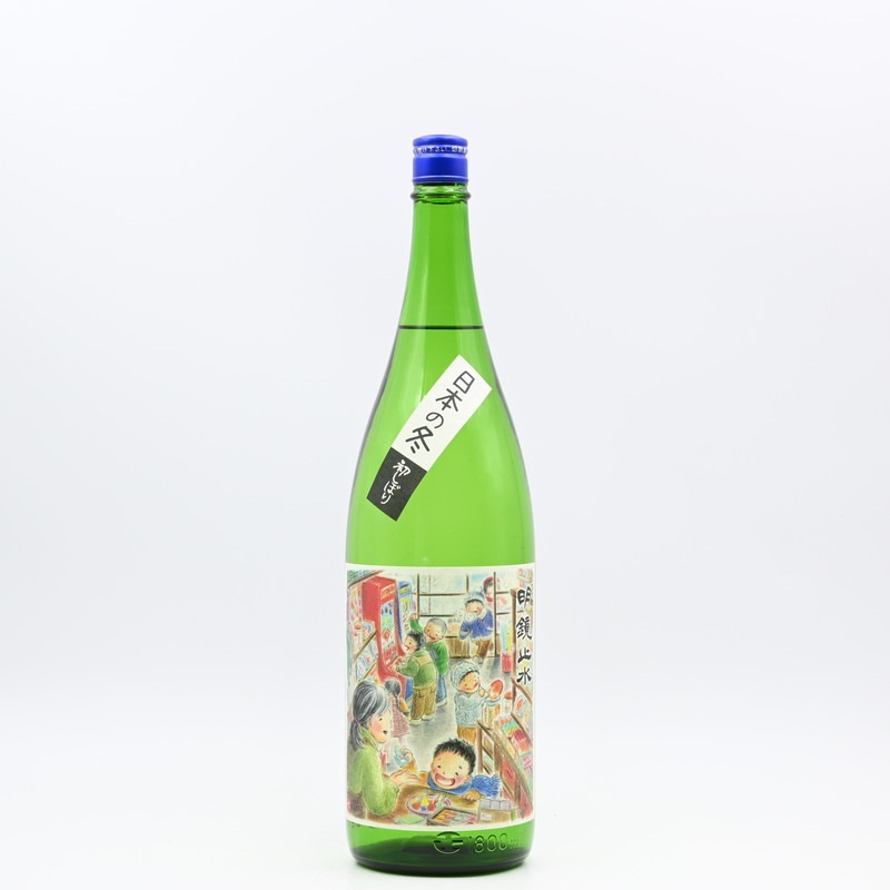 明鏡止水 純米 初しぼり 日本の冬 1.8L