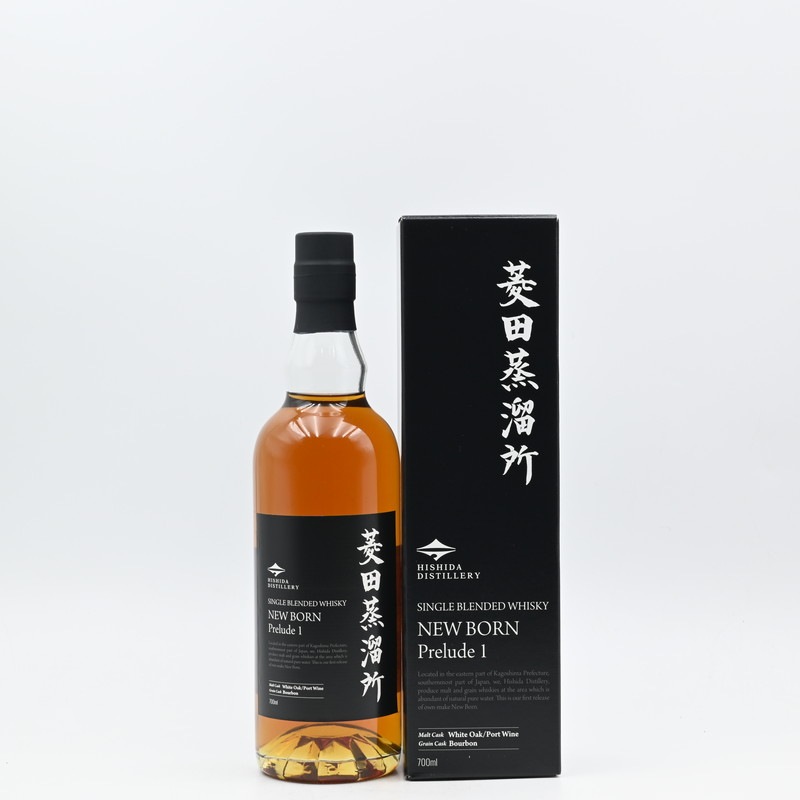 菱田蒸溜所 SINGLE BLENDED NEW BORN Prelude 1 700ml 【箱入り】