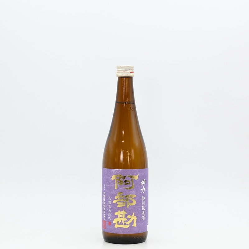 阿部勘 神力 特別純米酒 長期低温熟成 720ml
