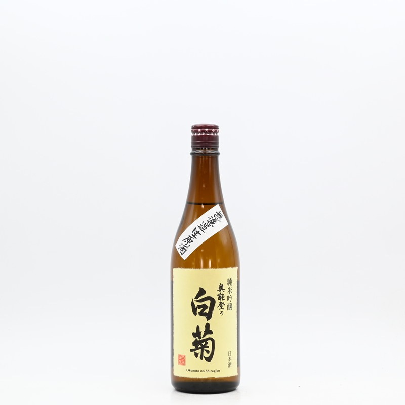 奥能登の白菊 純米吟醸 無濾過生原酒 720ml