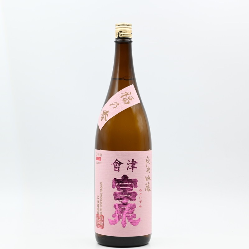 會津宮泉 純米吟醸 福乃香 1.8L