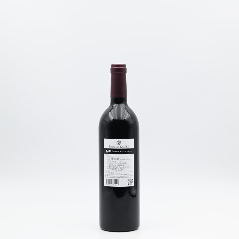 ドメーヌコーセイ 601 信州メルロ 2022 750ml