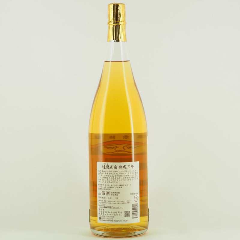 達磨正宗 三年熟成 古酒 1.8L