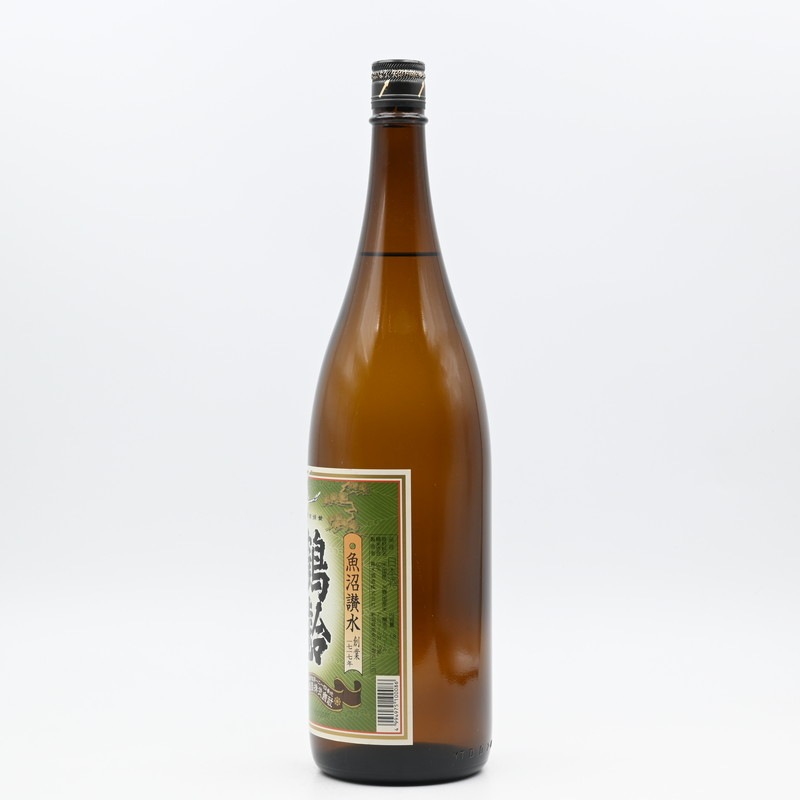 鶴齢 本醸造 レトロラベル 1.8L