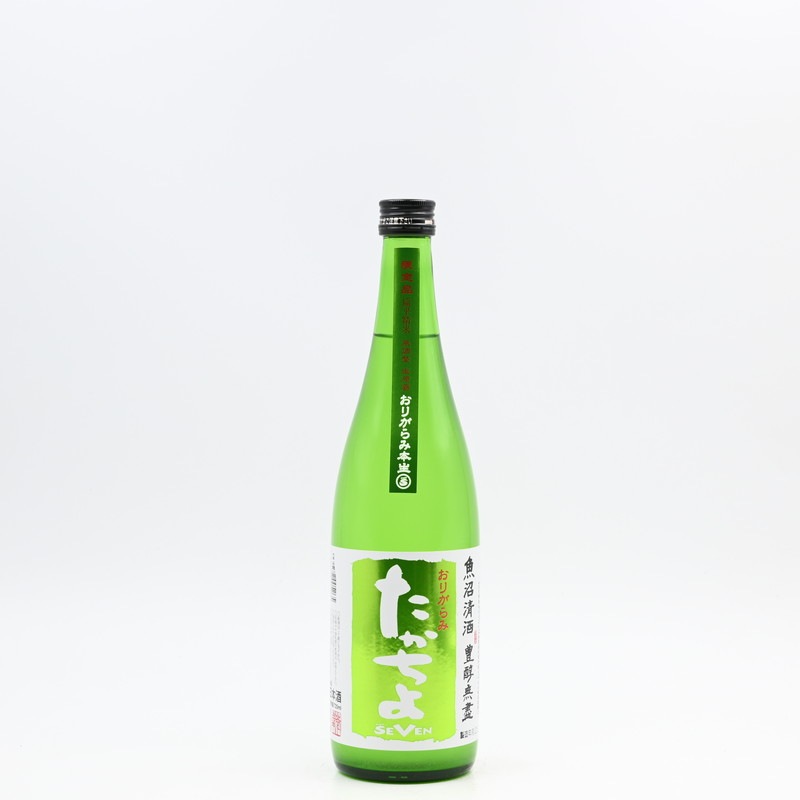 豊醇無盡 たかちよ SEVEN 黄緑 無調整生原酒おりがらみ 720ml