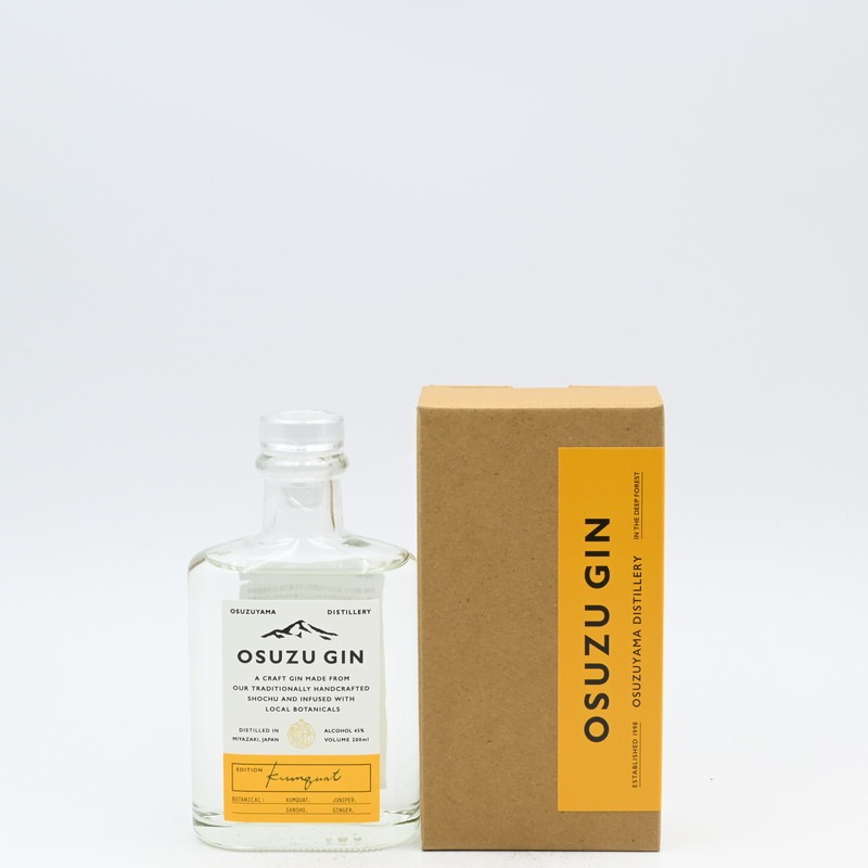 OSUZU GIN オリジナル 金柑 700ml 2本セット OSUZU GIN オリジナル 金柑 700ml 2本セット OSUZU GIN Kumquat(金柑
