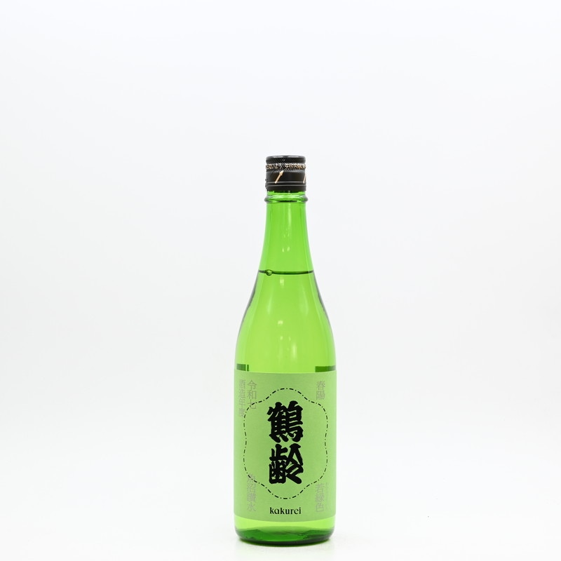 鶴齢 若緑色(わかみどりいろ) 720ml