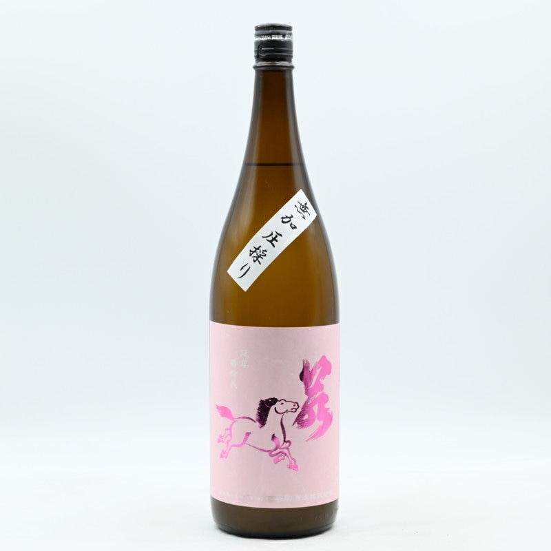 加工用若桃　箱込み12kg➕2kg 若駒 美山錦70 無濾過生原酒 1.8L
