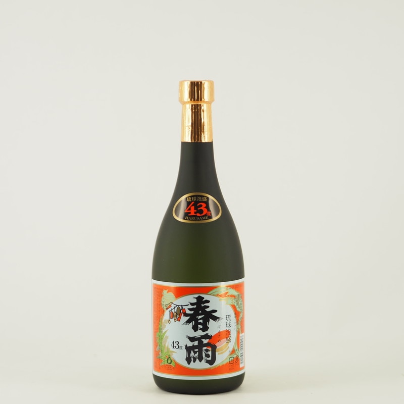 春雨 ブルー 43度 720ml【箱入り】