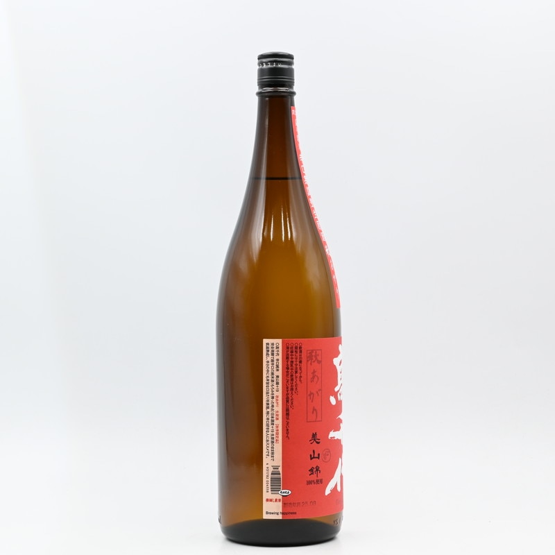 高千代 辛口純米 美山錦+19 秋あがり 生原酒 1.8L