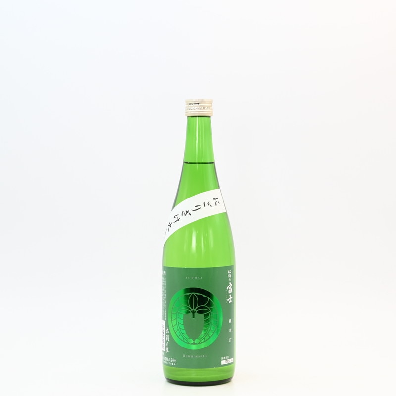 松嶺の富士 家紋ラベル 純米 出羽の里 にごりざけ火入 720ml