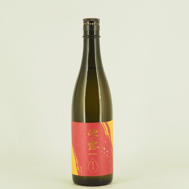 池の露 SLOWLY (チンタラ) 紅はるか 720ml【箱入り】