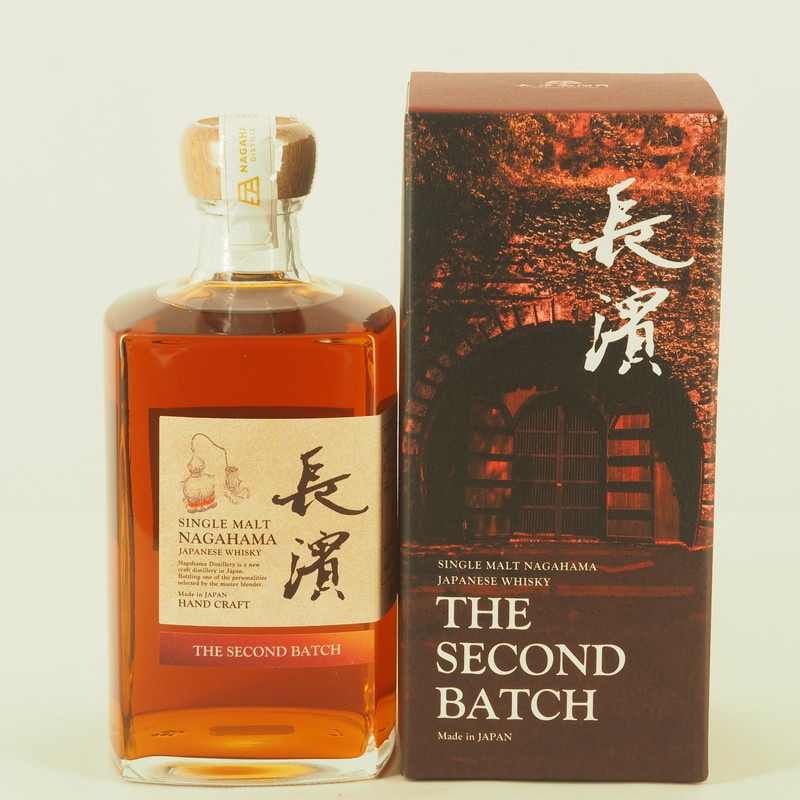 宅配便配送 シングルモルト長濱 ザ・セカンドバッチ 500ml【箱入り】 ウイスキー
