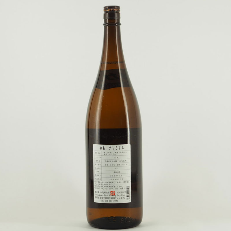 初亀 プレミアム 1.8L