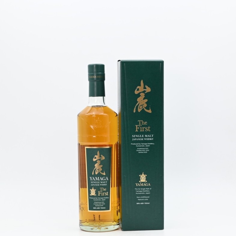 山鹿蒸留所　「山鹿　ザ　ファースト」700ml 山鹿蒸溜所 シングルモルトジャパニーズウイスキー 山鹿ザ・ファースト