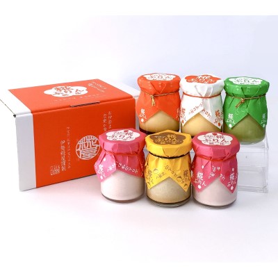 おはらい町店 限定商品】 お伊勢参りぷりんバラエティセット 6個入り