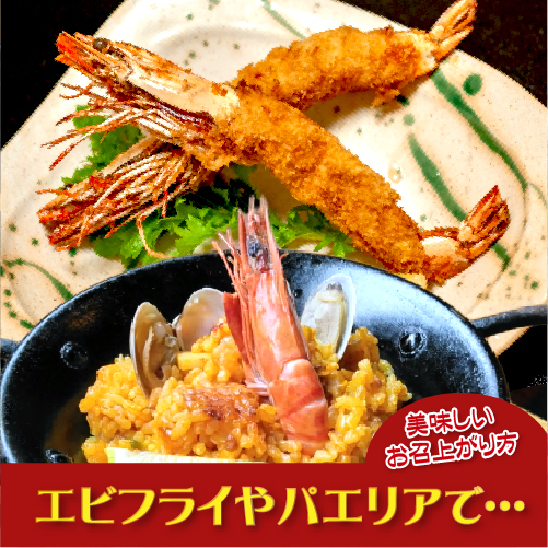 冷凍 有頭ブラックタイガー[冷凍海老]（入数：5尾）
