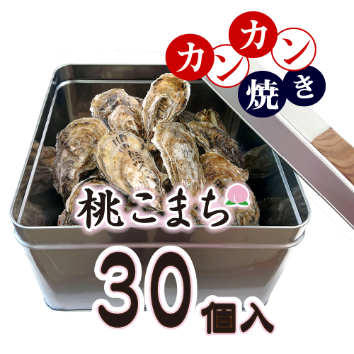 活 牡蠣のカンカン焼き 殻付き牡蠣／桃こまち [活牡蠣]
