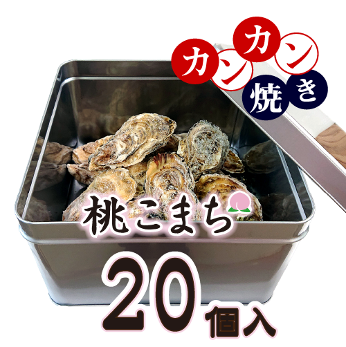 活 牡蠣のカンカン焼き 殻付き牡蠣／桃こまち [活牡蠣]