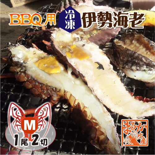 BBQ用 冷凍伊勢海老 200～230g Mサイズ ハーフカット [活〆伊勢海老]