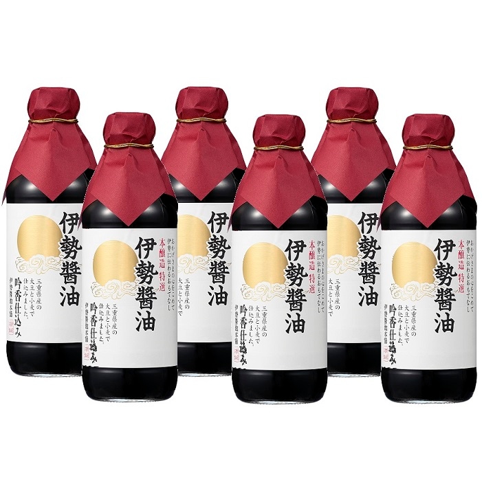 伊勢醤油　吟香仕込み　500ml（6本入）