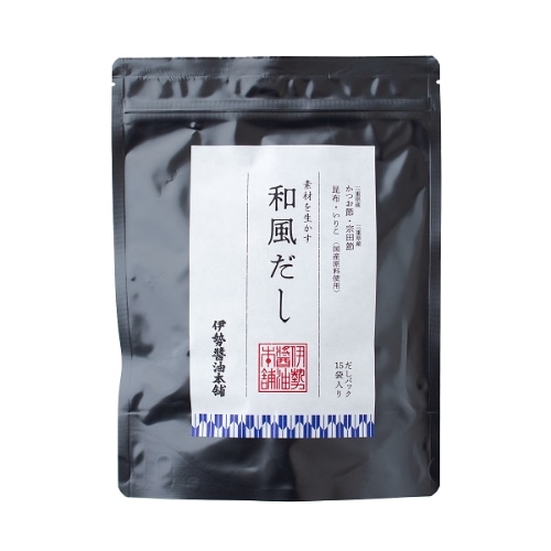 伊勢の和風だし 15パック入【賞味期限 2026年7月3日】