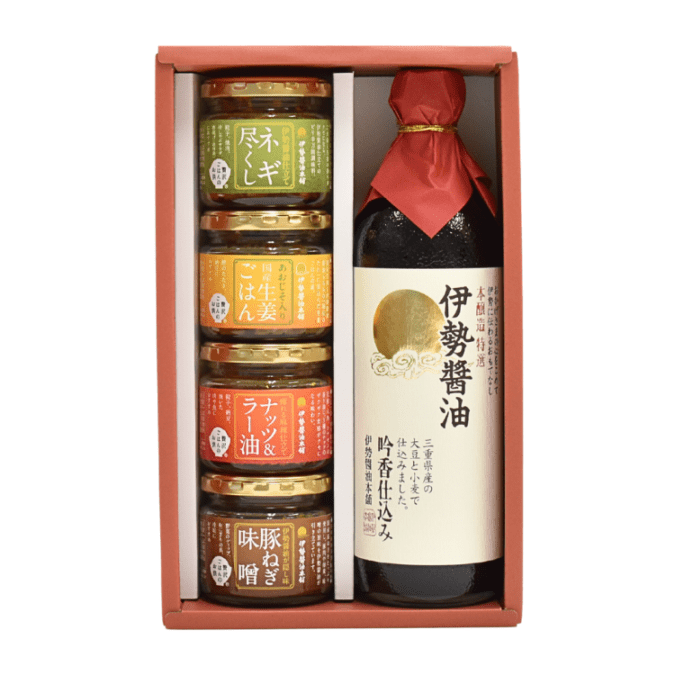 伊勢醤油と贅沢ごはんのお供4種ギフト
