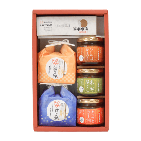 結びの神と味わう 伊勢醤油・贅沢ごはんのお供ギフト