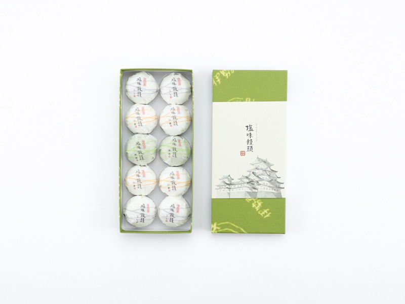 塩味饅頭 10個入 | 塩味饅頭 － 【公式通販】姫路銘菓「玉椿」の